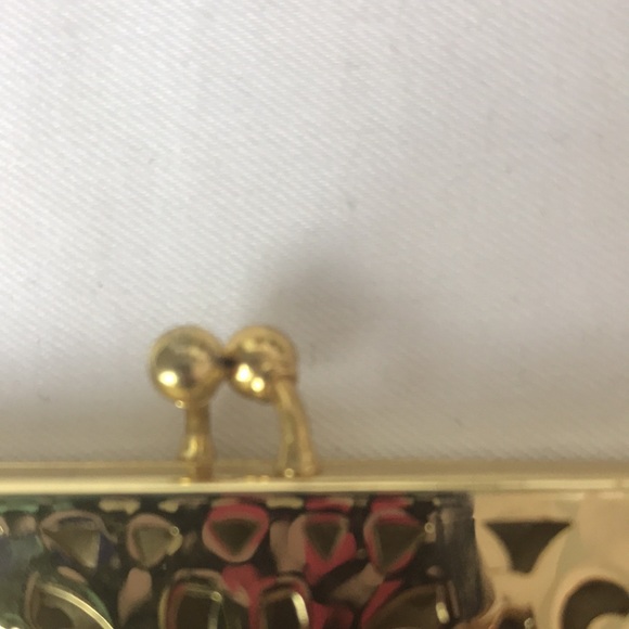 Vintage Whiting and Davis Co gold mesh bag - Picture 5 of 9